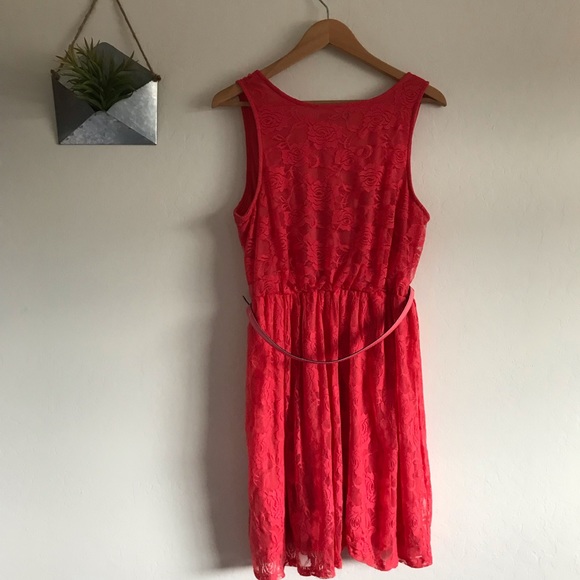 🧡Host Pick!🧡 Bailey Girl Lacey Floral Mini Dress - Picture 5 of 5